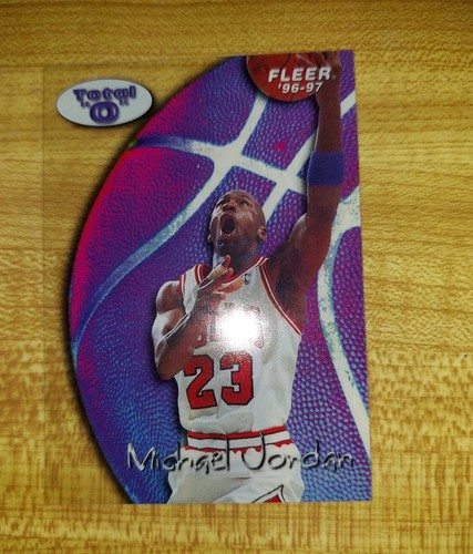 1996-97 Fleer Total O Michael Jordan #4 Insert Card Chicago Bulls  NM
