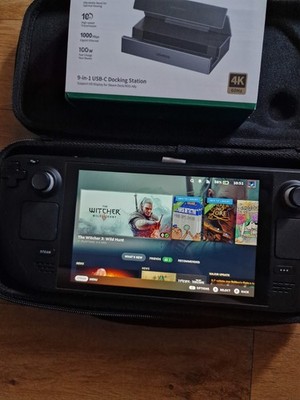 Steam Deck LCD (256 GB) mit Dockingstation und SD-Karte