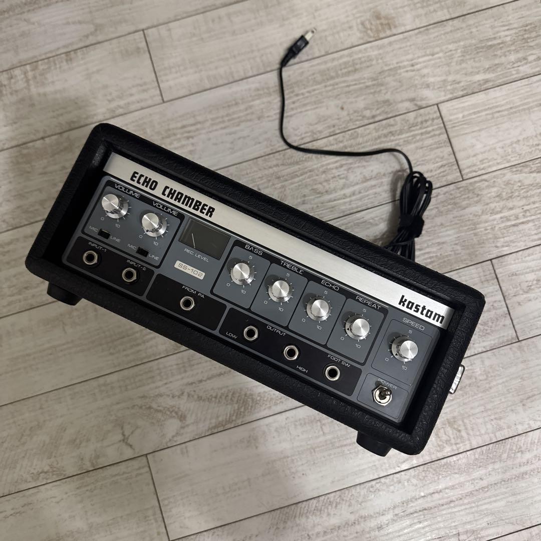 Kastam ECHO CHAMBER SS-102テープエコー Vintage Kastam SS-102 Echo Chamber Cartridge Tape Echo