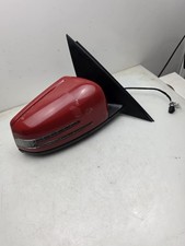 2010 Mercedes C Class W204  Front wing Mirror Driver side in Red C590