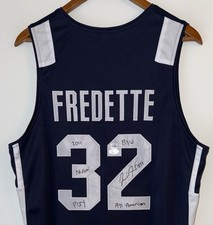 Jimmer Fredette Signed Brigham Young BYU Cougars Auto Basketball Jersey JSA COA