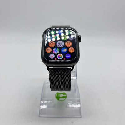 Unlocked Apple Watch Series 10 42MM Jet Black Titanium Black Unlocked Apple Watch Series 10 42MM Jet Black Titanium Black