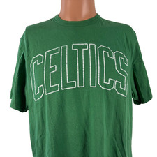 Boston Celtics T Shirt Men Size M 47 Brand 75th Anniversary NBA Basketball Green
