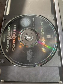 Command & Conquer Sega Saturn 1997 Authentic & Complete Registration Card Tested
