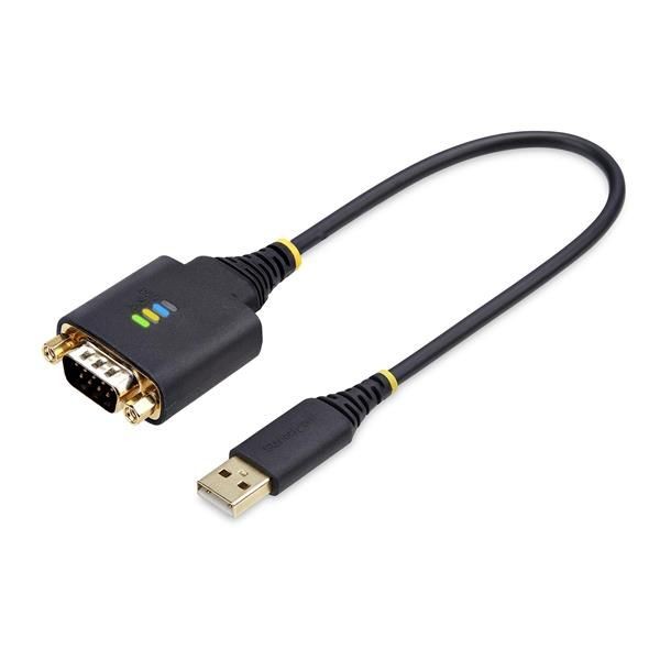 Startech Nero Cavo Adattatore Usb-Seriale 30Cm Rs232 Db9 Ftdi Esd - Immagine 3