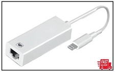 Apple Mfi Certified Lightning to Ethernet Adapter,Rj45 Ethernet LAN Network Ad