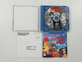 CHICKEN RUN SEGA DREAMCAST (DC) PAL-FR (COMPLETE - GOOD CONDITION)