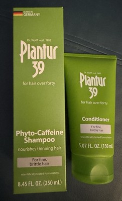 Plantur 39 Phyto-Caffeine Shampoo 8.45oz & Conditioner 5.07oz