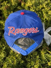 Vintage New York Rangers Script Sports Specialties NHL 90s SnapBack Hat Cap