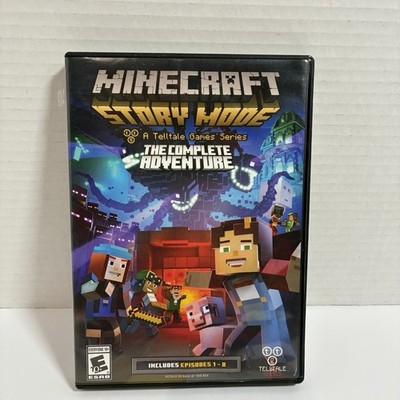 Minecraft Story Mode Complete Adventure DVD PC