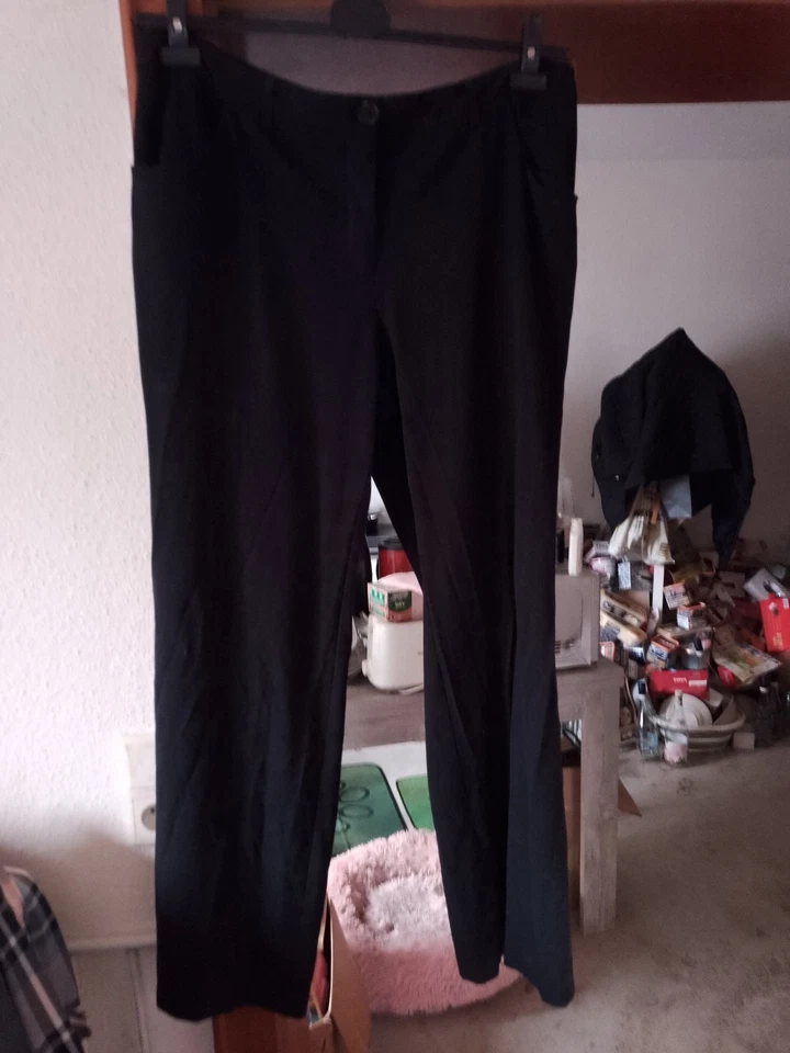 Klassische Schwarze Damenhose Gr.96 extra Lang - Bild 2 von 2