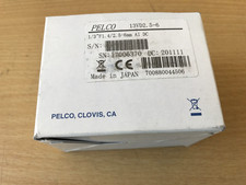 New Pelco 13VD2.5-6 Varifocal Lens 1/3", F/1.4 , 2.5-6mm, Auto Iris CS Mount