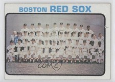 1973 Topps High Number Boston Red Sox Team #596 4ye