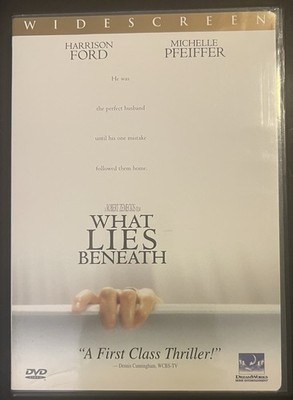 Robert Zemeckis  What Lies Beneath  (2000 Dreamworks DVD w/ Original Insert)