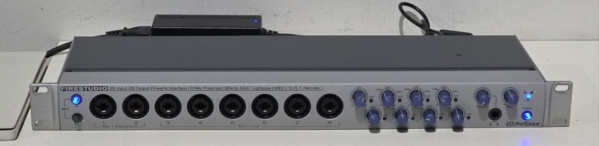 Presonus Firestudio 26x26, 24-bit/96kHz FireWire recording