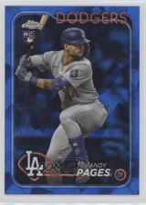 2024 Topps Chrome Update Sapphire Edition Andy Pages #USCS221 Rookie RC