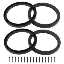 CXCCOI 4PCS Car 6.5 Speaker Spacer with 16PCS 7.04 7.04 0.55 inch,