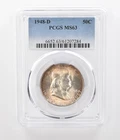 1948-D Franklin Half Dollar MS63 PCGS Beautiful Tone *1143