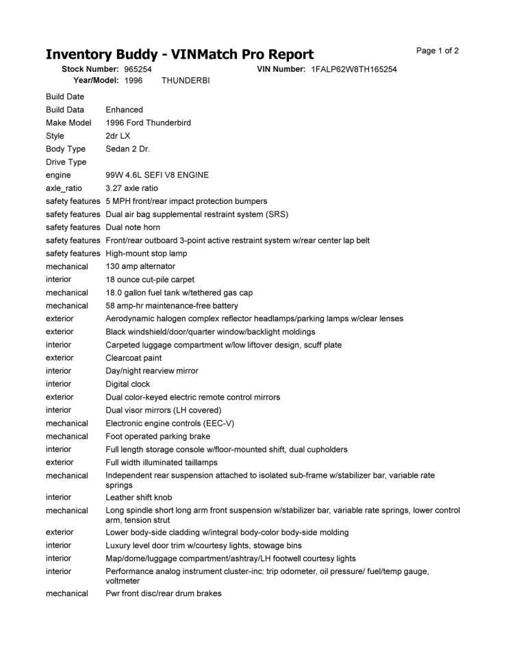 Passenger Right Caliper Rear Fits 93-98 LINCOLN MARK SERIES 378246 - Image 4 of 4