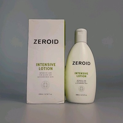 ZEROID Intensive Lotion Korean Body Care Moisturizer Hand Body Cream, 6.76 Fl Oz