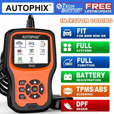 For BMW Mini RR Full System Bidirectional OBD2 Scanner Diagnostic Tool CBS Oil