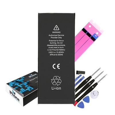 Akku für iPhone 6s Plus 2750mAh OEM Batterie + Reparaturset Werkzeug Klebepad