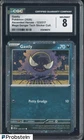 2026 Pokemon ASC EN Mega Gengar Tech Sticker #123 Gastly CGC 8 NM-MT