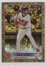 2022 Gilded Collection Gold Etch Mini-Diamond Refractor 12/50 Matt Vierling 1d59