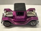 HOT WHEELS RED LINE PURPLE MAGENTA T 4 2  FORD MODEL T  Toy Car 1968 1969 1970
