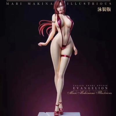Anime Figur NEON GENESIS EVANGELION Mari Bademode Swimsuit Girl Modell OVP