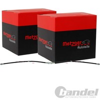 2X Metzger BremsschlÄUche Hinten Beidseitig Passend FÜR Mitsubishi Pajero