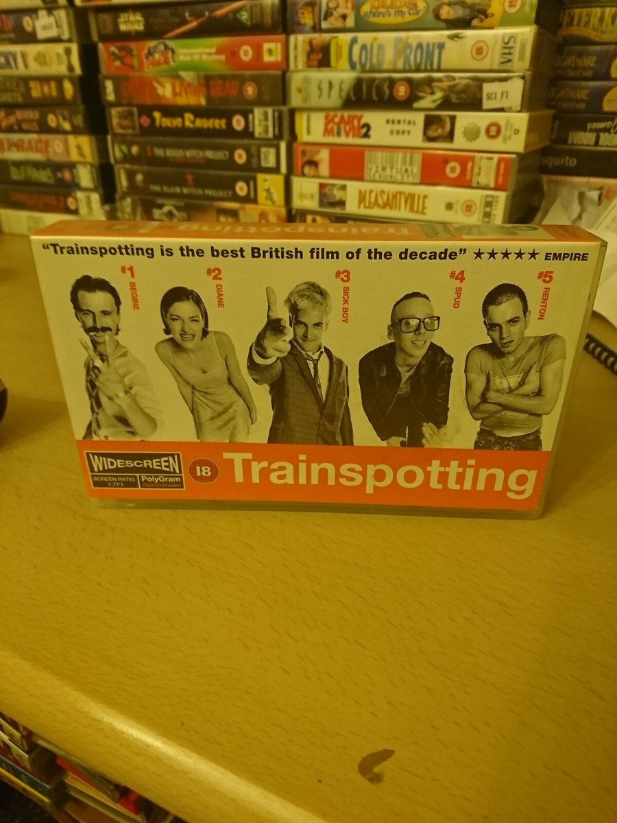 【VHS】トレインスポッティング Trainspotting (VHS, 1996) Widescreen Edition Orange | eBay