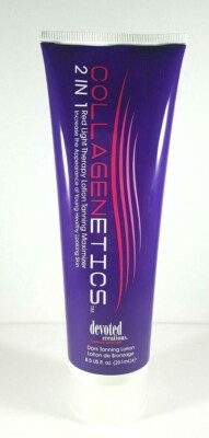Devoted Creations Collagenetics 2 in 1 Lotion Red Light Therapy & Tanning Lotion