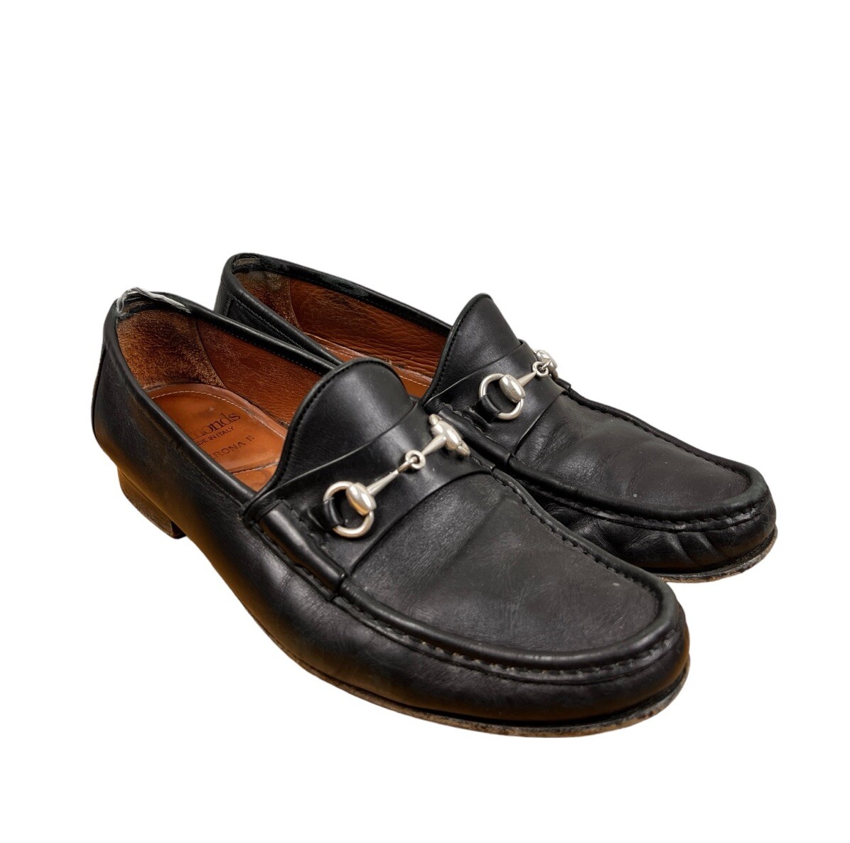Allen Edmonds Verona II Black Leather Horse Bit Loafers Shoes Men’s 9.5 D .