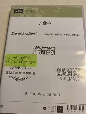 Stampin Up  Wie du bist Stempelset