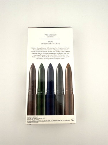 Laura Geller Kajal Longwear Eyeliner 5 Piece Collection Kohl Set 0.049/1.40G NEW - Picture 2 of 4