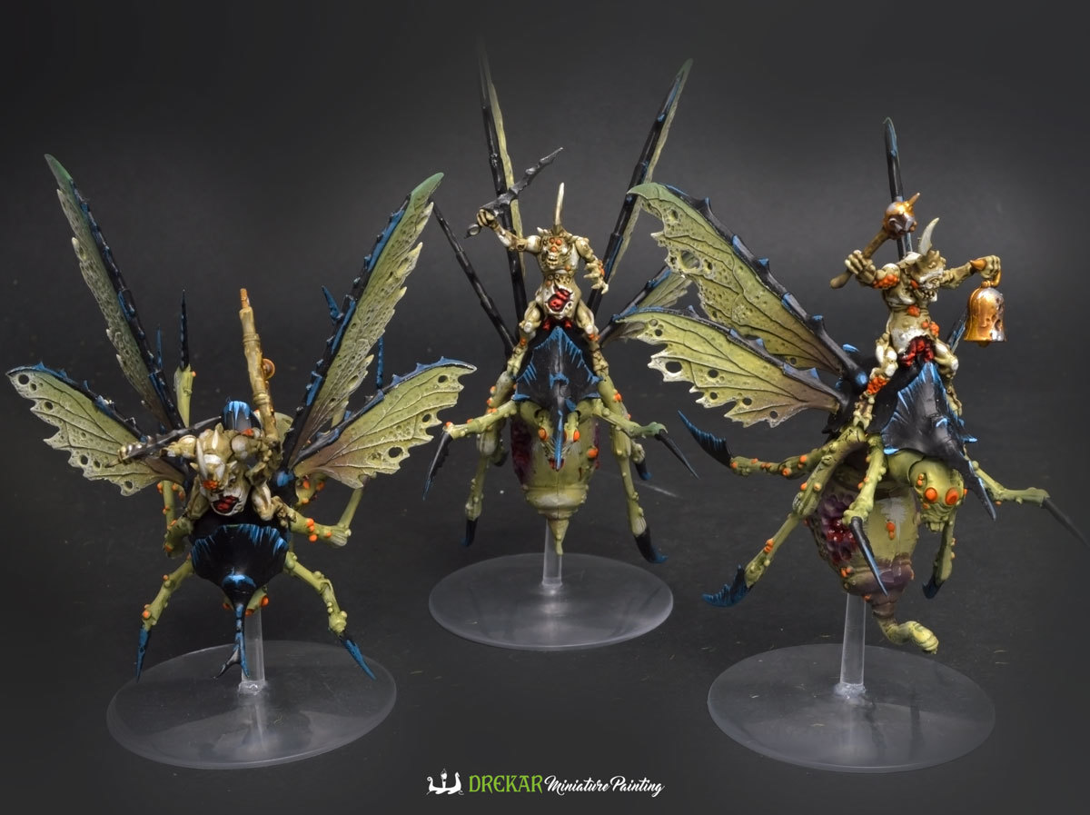 Plague Drones of Nurgle - Maggotkin ** COMMISSION ** painting
