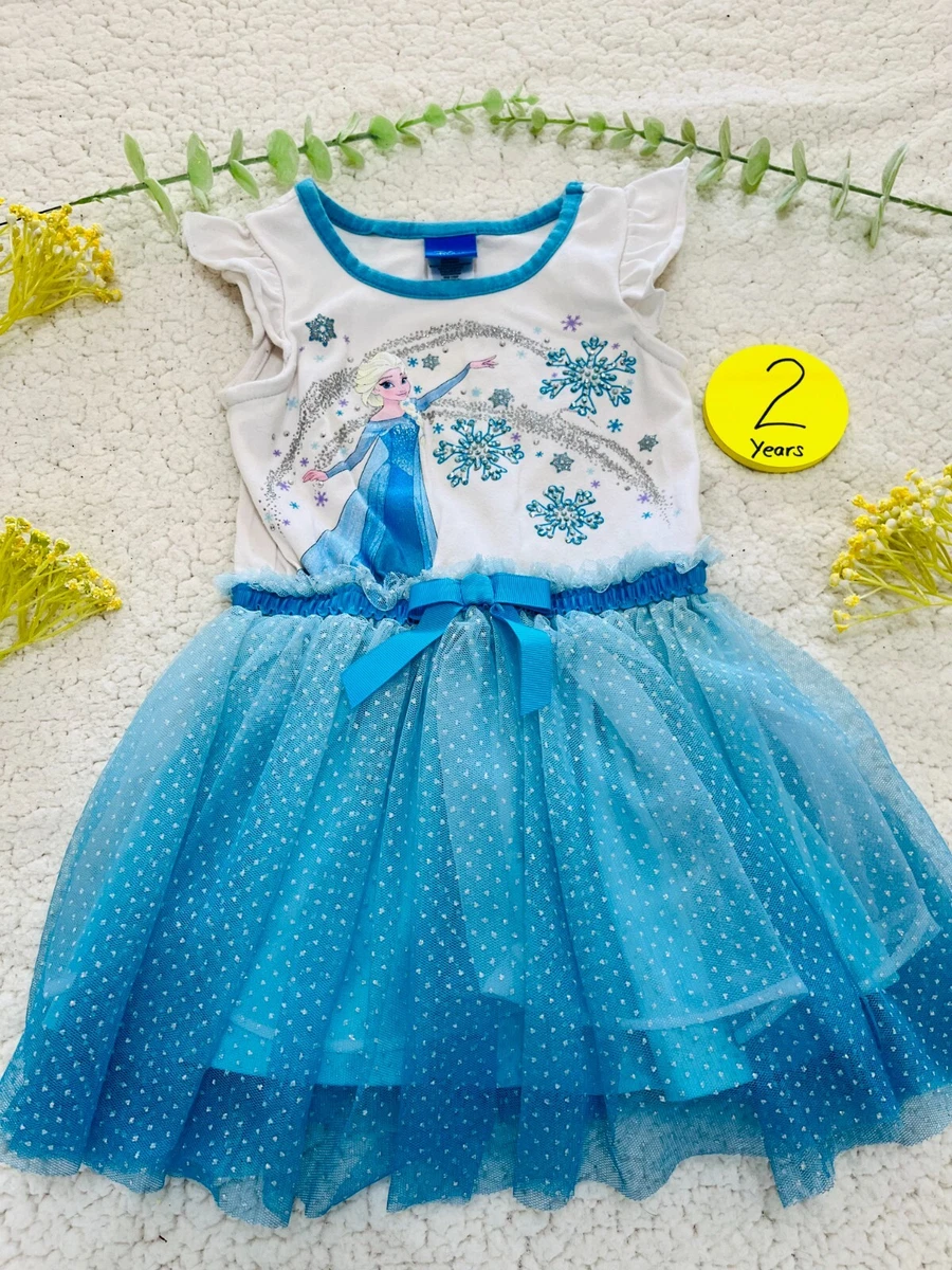 Frozen dress for 1 year shop old