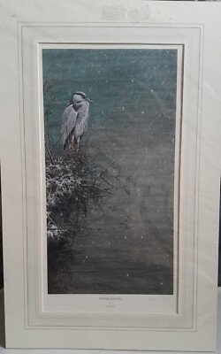 DR. JEREMY PAUL (B. 1954) ''WINTER SENTINEL'' LIMITED EDITION 227/600. SIGNED