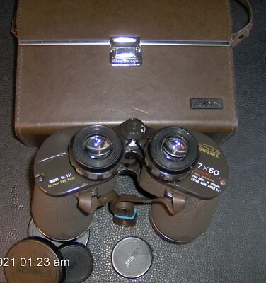 Vintage JASON MODEL No. 151 BINOCULARS 7 x 50 Extra Wide Angle 9.3
