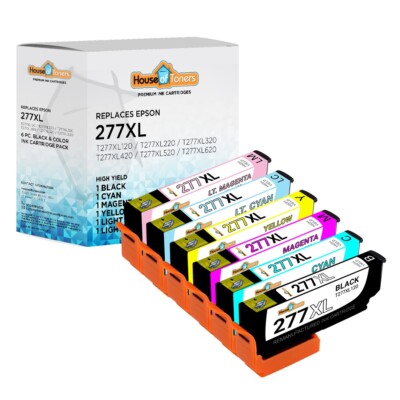 T277XL For Epson 277 XL Ink Cartridge for Expression Photo XP-960 XP-970 Lot