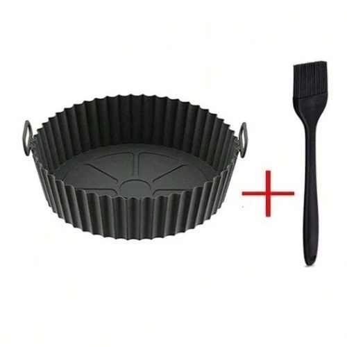 Air Fryer Silicone Liners Pot Basket  Non-Stick Safe Oven Baking Tray Mat