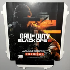 Call of Duty Black Ops 6  Gamestop Pomo Display Sign RARE!  HUGE 33" x 24" NEW!