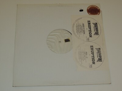 ERUPTION keep it goin / feel it 12'' RECORD WHITE LABEL DEEP HOUSE 