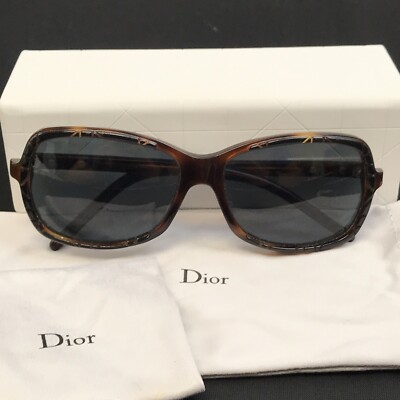 Christian Dior Diorit A2 Havana Brown Tortoise Gradient #JN15M Sunglasses 55 15
