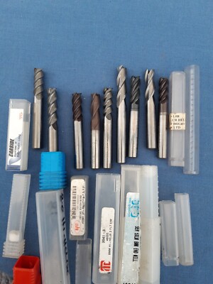 9 x 8 mm VHM Schaftfräser 3,4 Flöte CNC Fräsen Itc Europa Sgs Yg1 Wnt