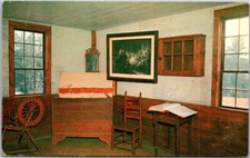 Daniel Webster Birthplace Franklin New Hampshire Vintage Chrome Postcard A57