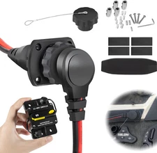 MKR-27 60 AMP Circuit Breaker 1865115 & MKR-28 Trolling Motor Plug for Minn Kota