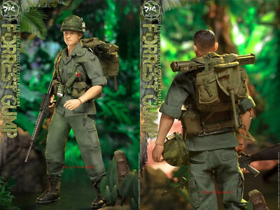 DJ-CUSTOM DJ-16008 1/6 Vietnam War Gump in Vietnam Soldier Forest