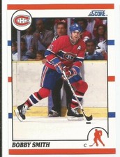BOBBY SMITH 1990-91 SCORE CARD NEAR MINT CONDITION